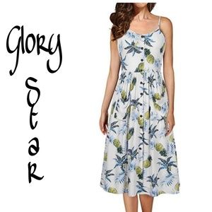 Bohemian dress with pockets